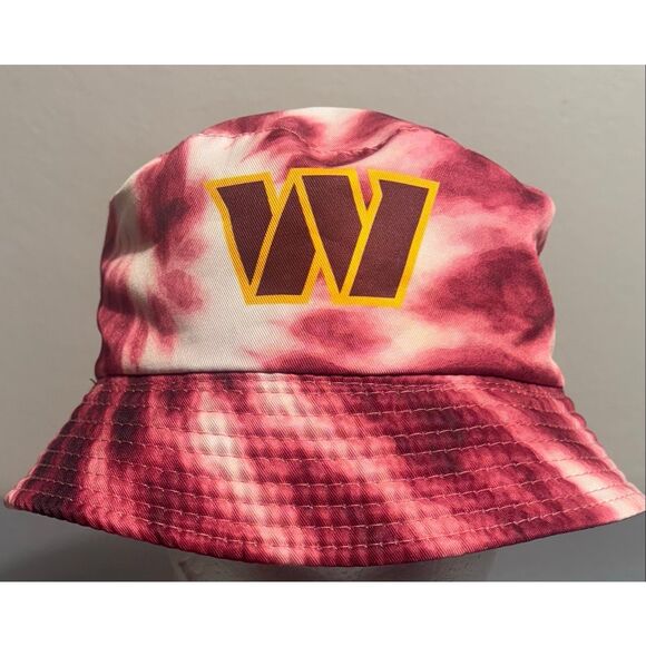 Washington Commanders Redskins NFL Bucket Hat Cap Tie Dye Reversible Adult - Picture 4 of 6